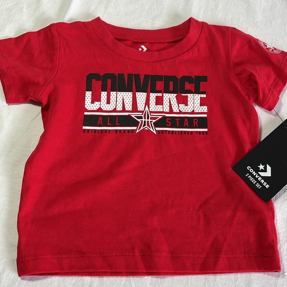 NWT 12M Converse t-shirt, NWOT 12M Champion t-shirt - Picture 5 of 7